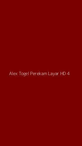 Tampilan Antarmuka Aplikasi Alex Togel Perekam Layar Hd - 4