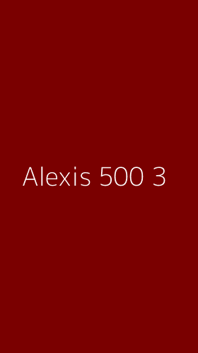 Tampilan Antarmuka Aplikasi Alexis 500 - 3