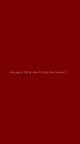 Tampilan Antarmuka Aplikasi Alexisgacor Daftar Akun Pro Slot Internasional - 3