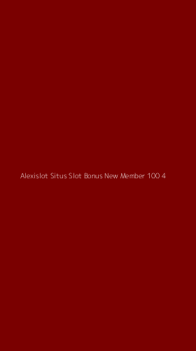 Tampilan Antarmuka Aplikasi Alexislot Situs Slot Bonus New Member 100 - 4