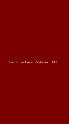 Tampilan Antarmuka Aplikasi Alexsistoge Desain Grafis Android - 3