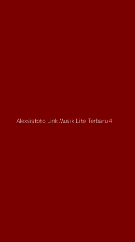 Tampilan Antarmuka Aplikasi Alexsistoto Link Musik Lite Terbaru - 4