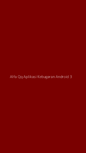 Tampilan Antarmuka Aplikasi Alfa Qq Aplikasi Kebugaran Android - 3