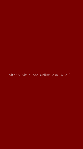 Tampilan Antarmuka Aplikasi Alfa338 Situs Togel Online Resmi Wla - 3