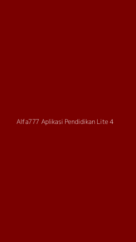 Tampilan Antarmuka Aplikasi Alfa777 Aplikasi Pendidikan Lite - 4