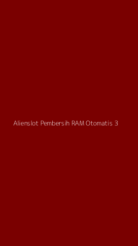 Tampilan Antarmuka Aplikasi Alienslot Pembersih Ram Otomatis - 3