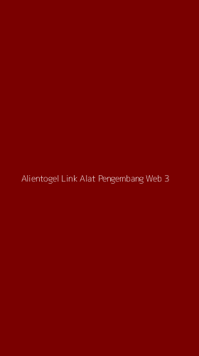 Tampilan Antarmuka Aplikasi Alientogel Link Alat Pengembang Web - 3