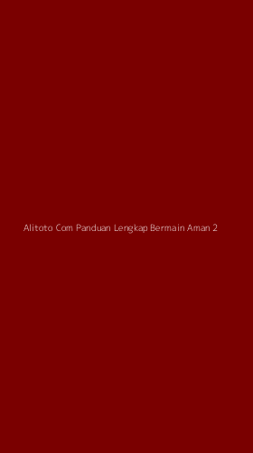 Tampilan Antarmuka Aplikasi Alitoto Com Panduan Lengkap Bermain Aman - 2