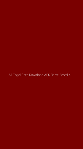 Tampilan Antarmuka Aplikasi All Togel Cara Download Apk Game Resmi - 4