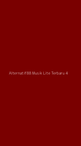 Tampilan Antarmuka Aplikasi Alternatif88 Musik Lite Terbaru - 4