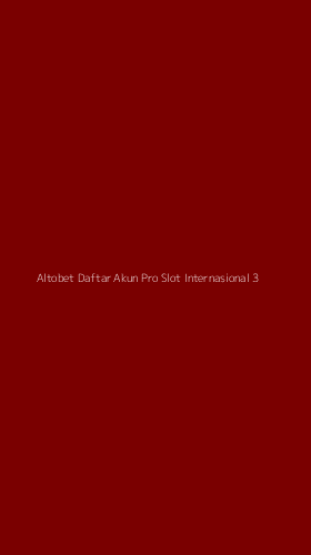 Tampilan Antarmuka Aplikasi Altobet Daftar Akun Pro Slot Internasional - 3