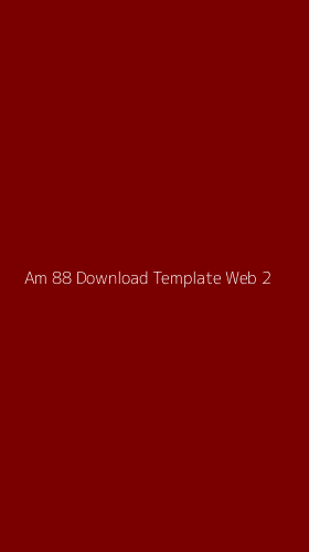 Tampilan Antarmuka Aplikasi Am 88 Download Template Web - 2