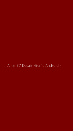 Tampilan Antarmuka Aplikasi Aman77 Desain Grafis Android - 4