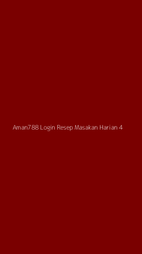Tampilan Antarmuka Aplikasi Aman788 Login Resep Masakan Harian - 4
