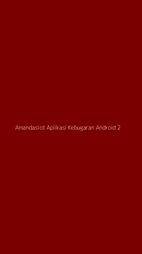 Tampilan Antarmuka Aplikasi Amandaslot Aplikasi Kebugaran Android - 2