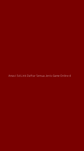Tampilan Antarmuka Aplikasi Amavi 5d Link Daftar Semua Jenis Game Online - 4