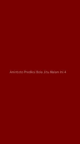 Tampilan Antarmuka Aplikasi Amintoto Prediksi Bola Jitu Malam Ini - 4