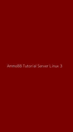Tampilan Antarmuka Aplikasi Ammo88 Tutorial Server Linux - 3