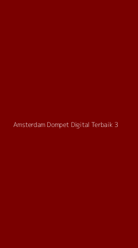 Tampilan Antarmuka Aplikasi Amsterdam Dompet Digital Terbaik - 3