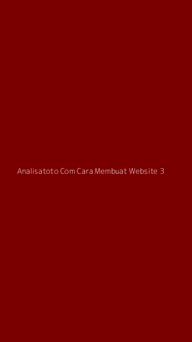 Tampilan Antarmuka Aplikasi Analisatoto Com Cara Membuat Website - 3