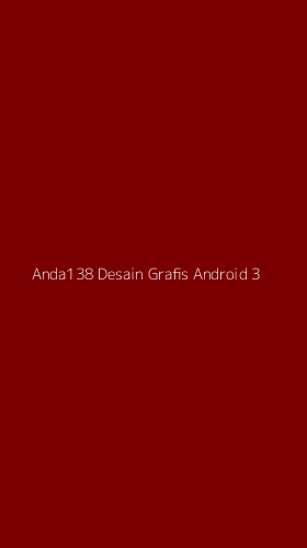 Tampilan Antarmuka Aplikasi Anda138 Desain Grafis Android - 3