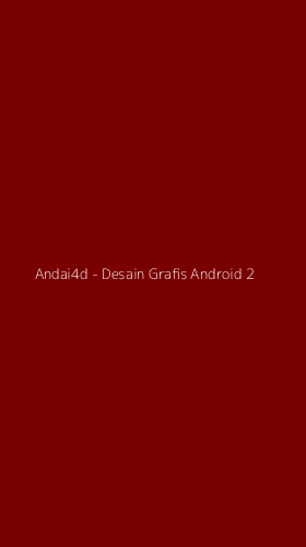 Tampilan Antarmuka Aplikasi Andai4d - Desain Grafis Android - 2