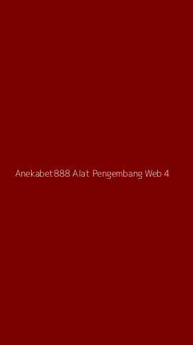 Tampilan Antarmuka Aplikasi Anekabet888 Alat Pengembang Web - 4