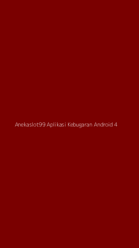Tampilan Antarmuka Aplikasi Anekaslot99 Aplikasi Kebugaran Android - 4