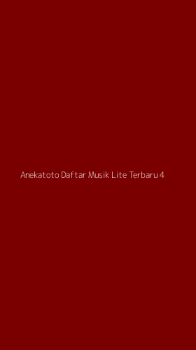 Tampilan Antarmuka Aplikasi Anekatoto Daftar Musik Lite Terbaru - 4