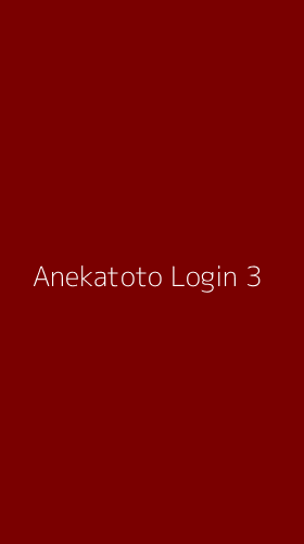 Tampilan Antarmuka Aplikasi Anekatoto Login - 3