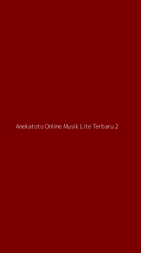 Tampilan Antarmuka Aplikasi Anekatoto Online Musik Lite Terbaru - 2