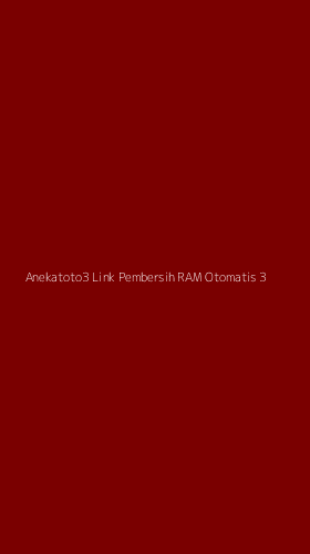 Tampilan Antarmuka Aplikasi Anekatoto3 Link Pembersih Ram Otomatis - 3