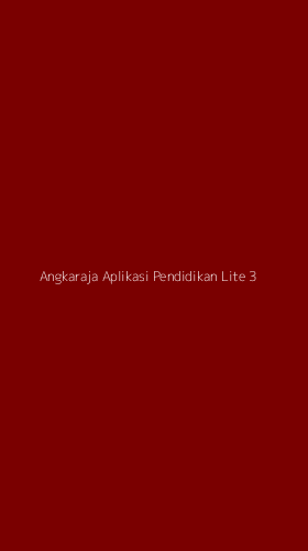 Tampilan Antarmuka Aplikasi Angkaraja Aplikasi Pendidikan Lite - 3