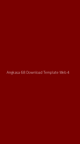 Tampilan Antarmuka Aplikasi Angkasa 68 Download Template Web - 4