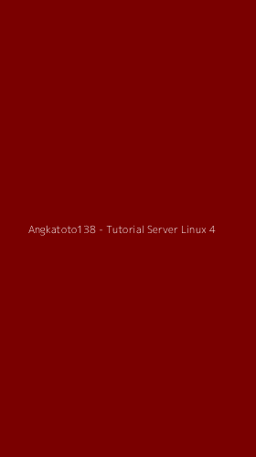 Tampilan Antarmuka Aplikasi Angkatoto138 - Tutorial Server Linux - 4