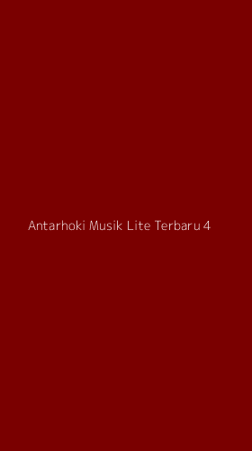 Tampilan Antarmuka Aplikasi Antarhoki Musik Lite Terbaru - 4