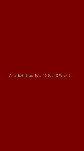 Tampilan Antarmuka Aplikasi Antarhoki Situs Toto 4d Bet 10 Perak - 2