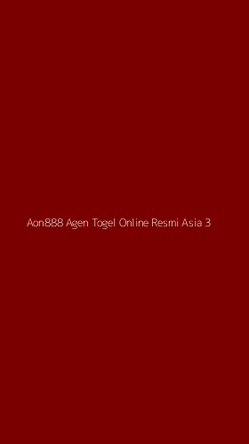 Tampilan Antarmuka Aplikasi Aon888 Agen Togel Online Resmi Asia - 3