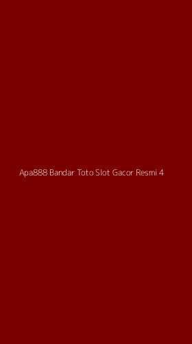 Tampilan Antarmuka Aplikasi Apa888 Bandar Toto Slot Gacor Resmi - 4