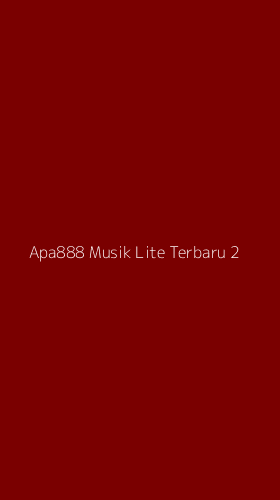 Tampilan Antarmuka Aplikasi Apa888 Musik Lite Terbaru - 2