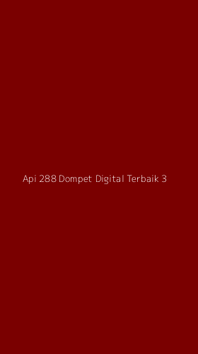 Tampilan Antarmuka Aplikasi Api 288 Dompet Digital Terbaik - 3