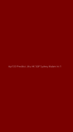 Tampilan Antarmuka Aplikasi Api133 Prediksi Jitu Hk Sgp Sydney Malam Ini - 1