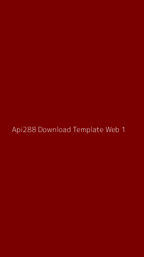 Tampilan Antarmuka Aplikasi Api288 Download Template Web - 1