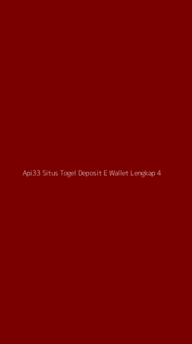 Tampilan Antarmuka Aplikasi Api33 Situs Togel Deposit E Wallet Lengkap - 4