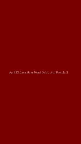 Tampilan Antarmuka Aplikasi Api333 Cara Main Togel Colok Jitu Pemula - 3