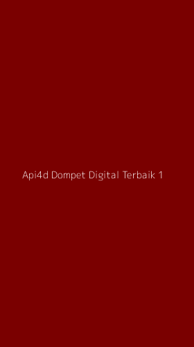 Tampilan Antarmuka Aplikasi Api4d Dompet Digital Terbaik - 1