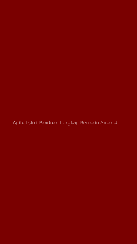 Tampilan Antarmuka Aplikasi Apibetslot Panduan Lengkap Bermain Aman - 4