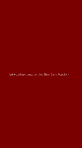 Tampilan Antarmuka Aplikasi Apintoto Rtp Kumpulan Link Situs Game Populer - 4