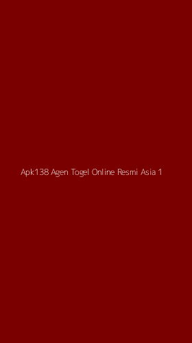 Tampilan Antarmuka Aplikasi Apk138 Agen Togel Online Resmi Asia - 1