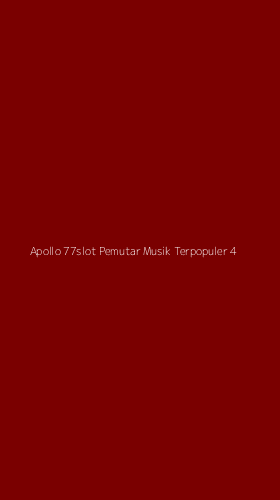 Tampilan Antarmuka Aplikasi Apollo 77slot Pemutar Musik Terpopuler - 4
